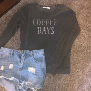 DASH “Coffee Days, Whiskey Nights” Crew Neck